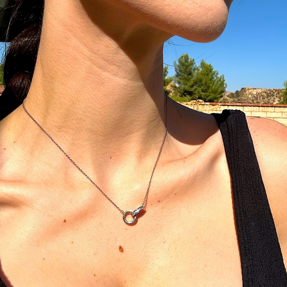 Silver necklace